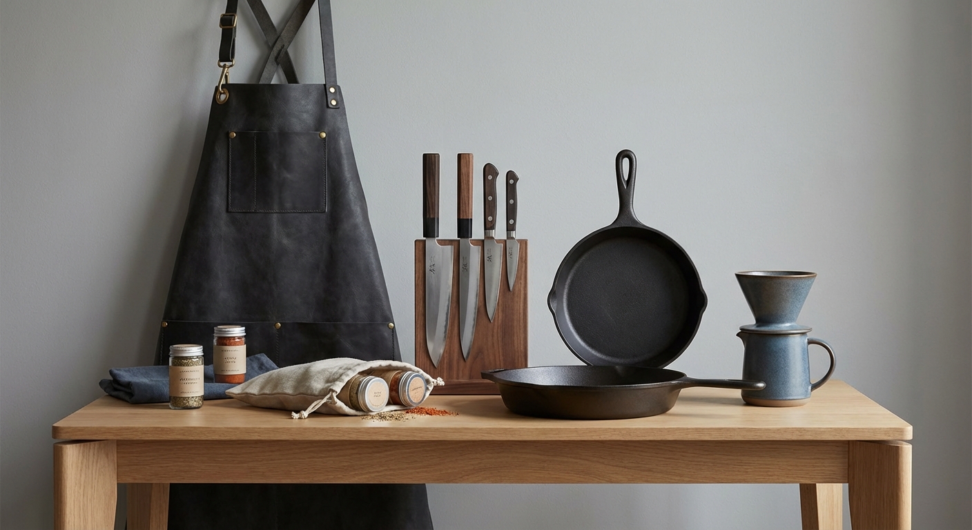 Idées cadeaux originales pour un homme passionné de cuisine