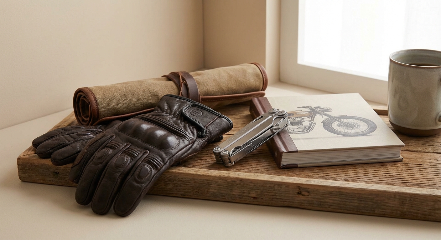 Idées cadeaux originales pour un homme motard